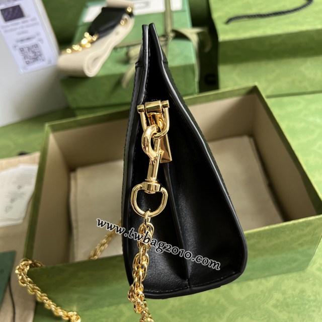 gucci專櫃新款原廠皮鏈條女包 古馳matelassé皮革單肩包 jcp1894